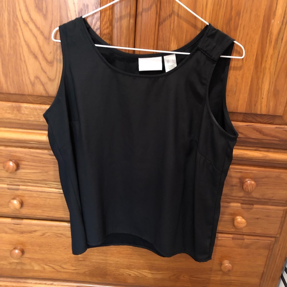 Liz Claiborne black tank top